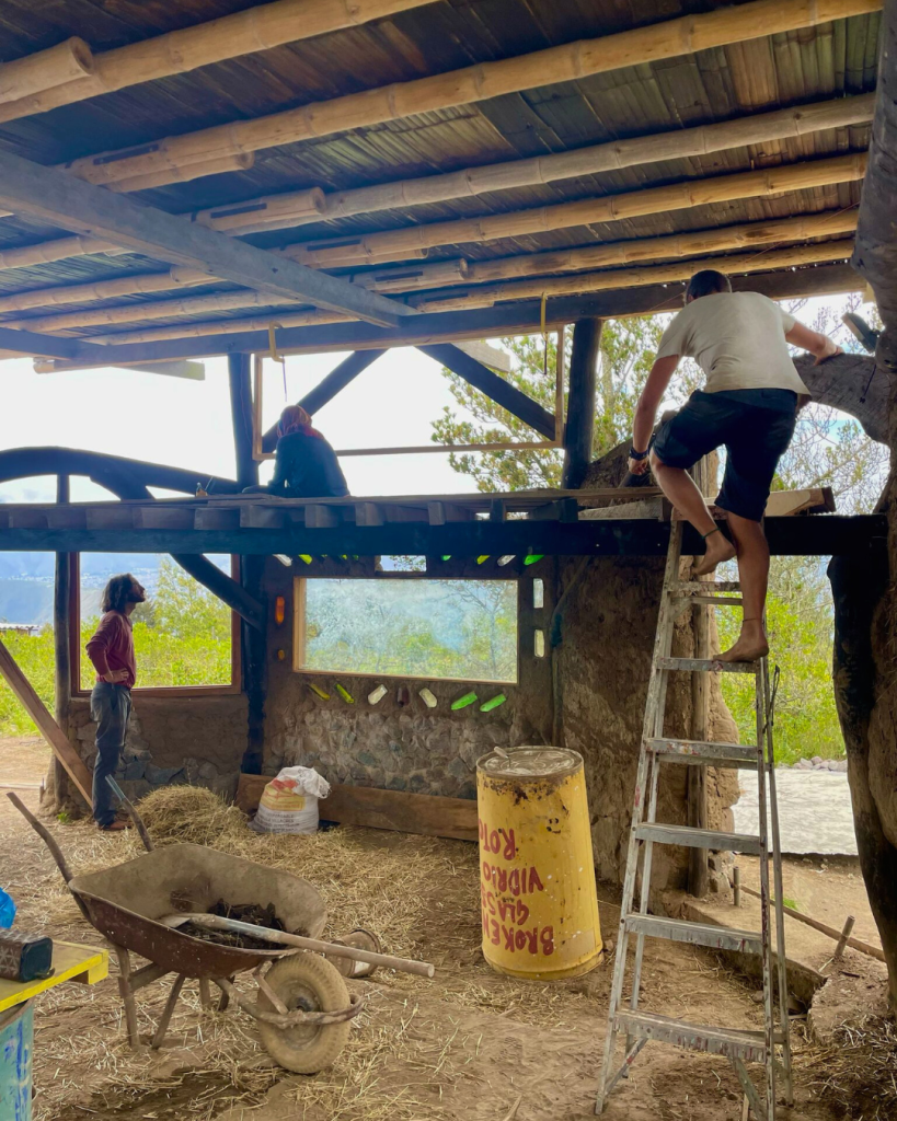 Aguacate Adobe building