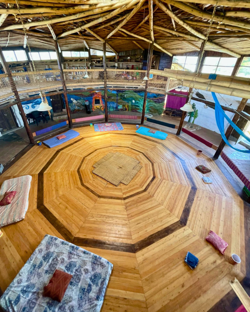 Caracola Adobe building