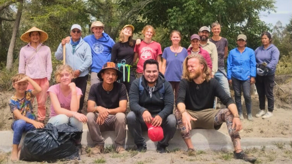 Tree planting in the neighbourhood